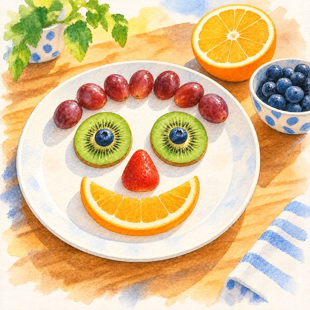 Fruit faces