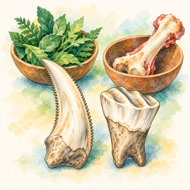 Plant-eater or meat-eater? (dinosaurs)