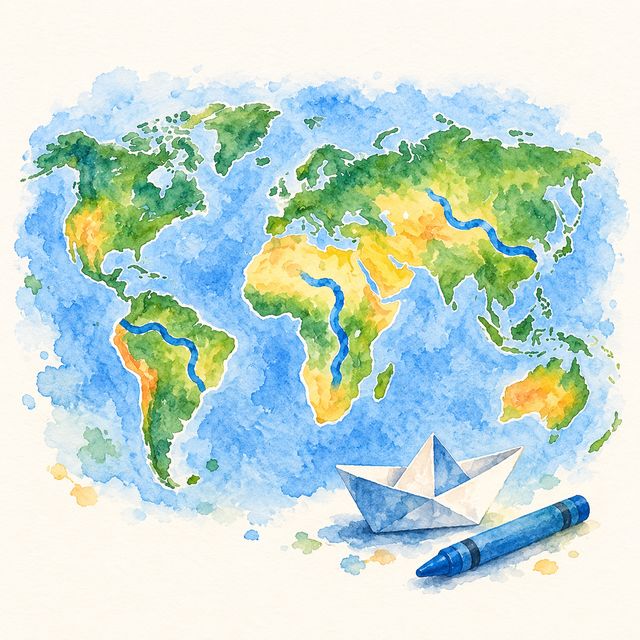 Rivers of the world