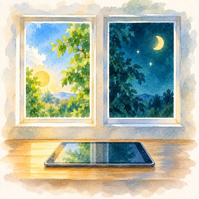 Two windows