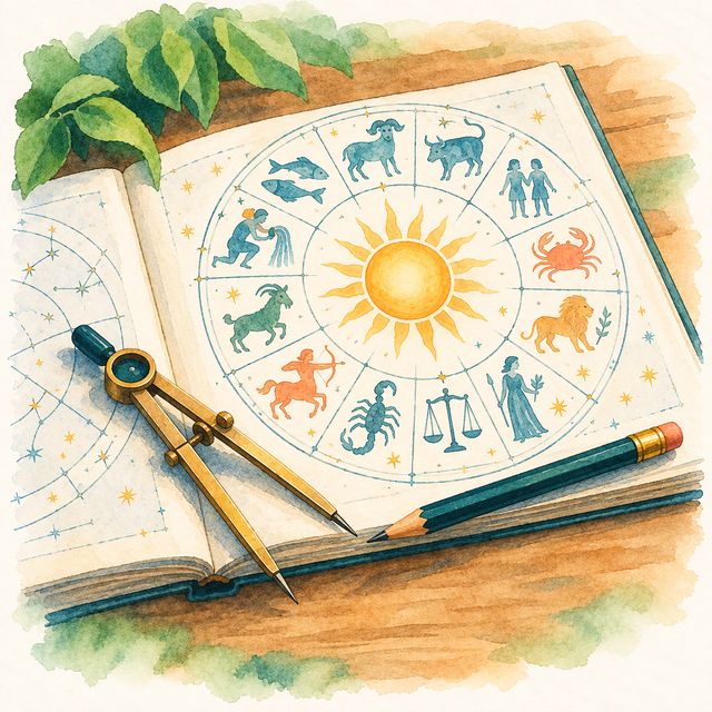 The sun's path: the zodiac